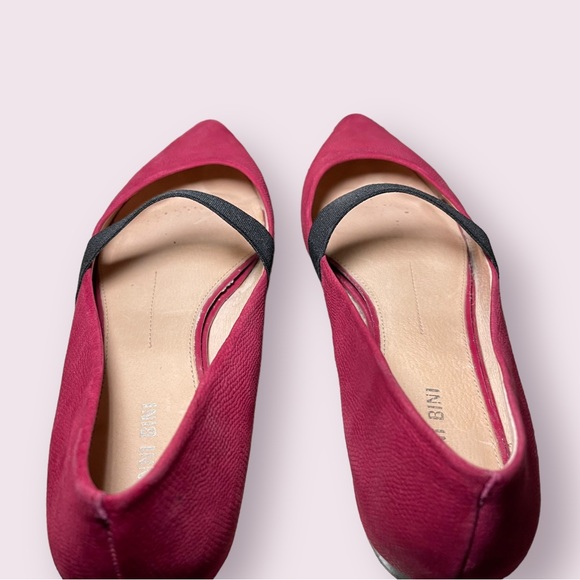 Gianni Bini Lawver Ballet Burgundy Flats Size Women’s US 7.5 - Picture 7 of 9
